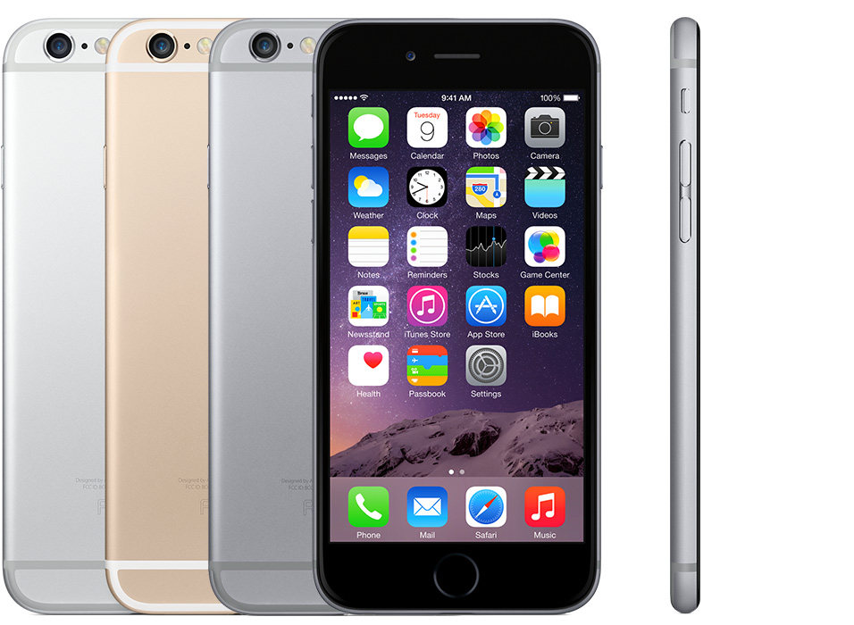 Apple iPhone 6 16 GB space grey, silver or gold