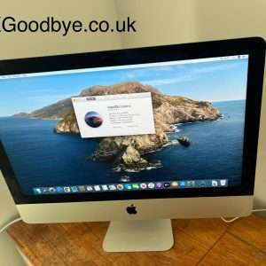 Main_Apple iMac 21.5″ – i5 2.7 GHz 16GB RAM – macOS CatalinaUkgoodbye For Sale: Apple iMac 21.5" – i5 2.7 GHz 16GB RAM – macOS Catalina, top cover marked
