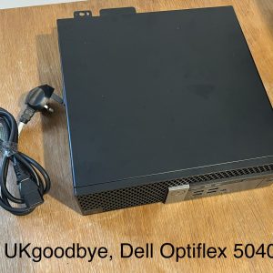 IMG_5826 Second-hand Dell Desktop computer OptiPlex 5040, i5-6500, 16 GB RAM, 468 GB, WITH POWER CABLE