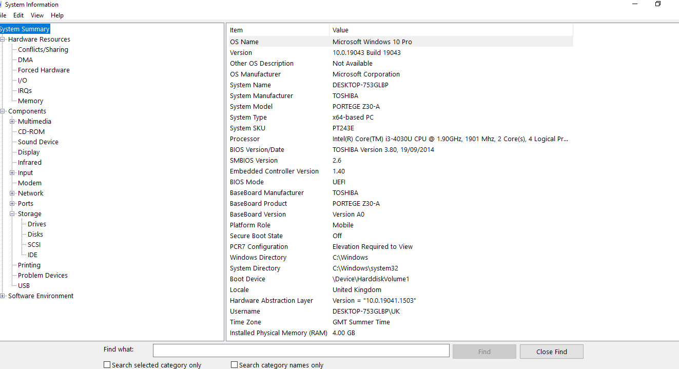 UKgoodbye, Toshiba Portégé Z30 13.3 UKgoodbye, Toshiba Portégé Z30 13.3
