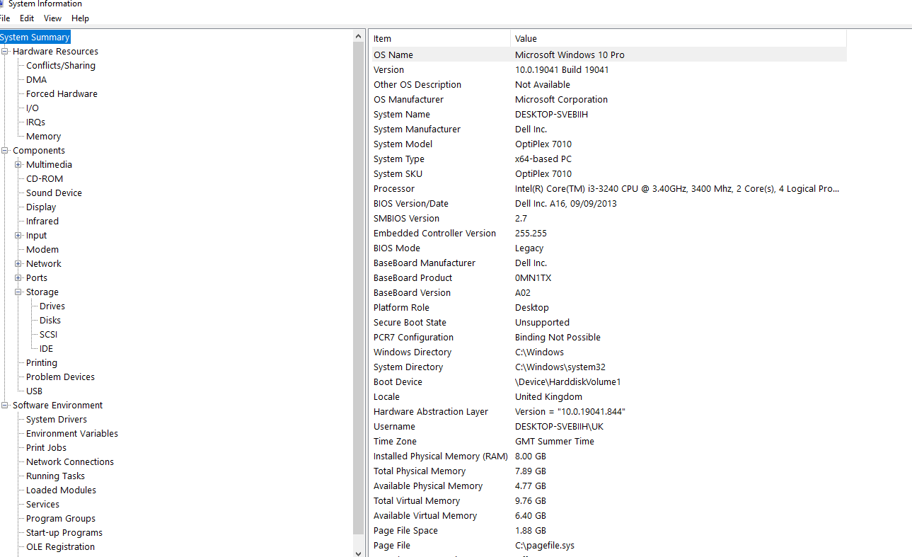 Ukgoodbye Dell Optiflex 7010