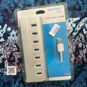 7 Port USB 3.0  Aluminum USB Hub For iMac MacBook Mac Mini PC Laptop 5gbp