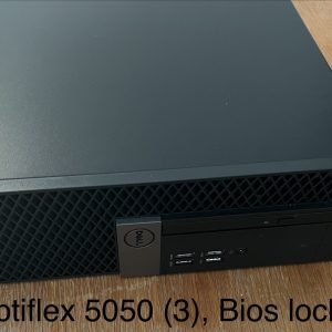 Second-hand Dell Desktop computer OptiPlex 5050 i5-7500 16 GB RAM  With POWER CABLE, 3