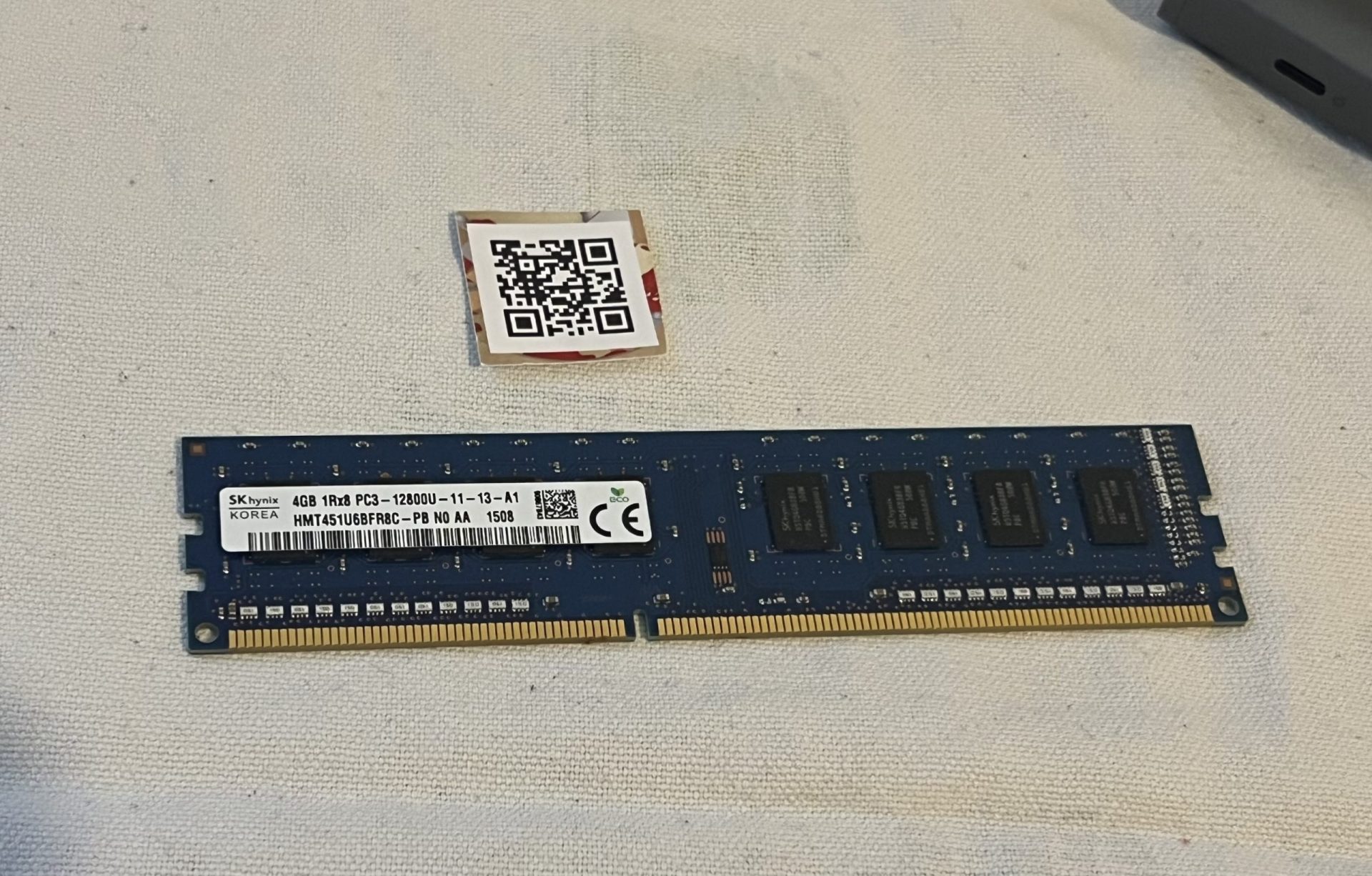 Second-hand SK Hynix 4GB 1Rx8 PC3- Second-hand SK Hynix 4GB 1Rx8 PC3-