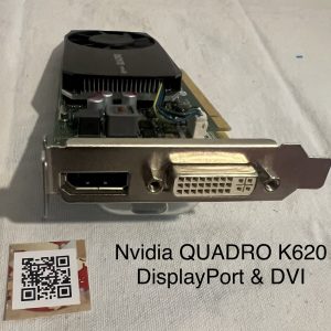 Nvidia Quadro K620 2GB DDR3 Graphics Card - DVI and DisplayPort Nvidia Quadro K620 2GB DDR3 Graphics Card - DVI and DisplayPort