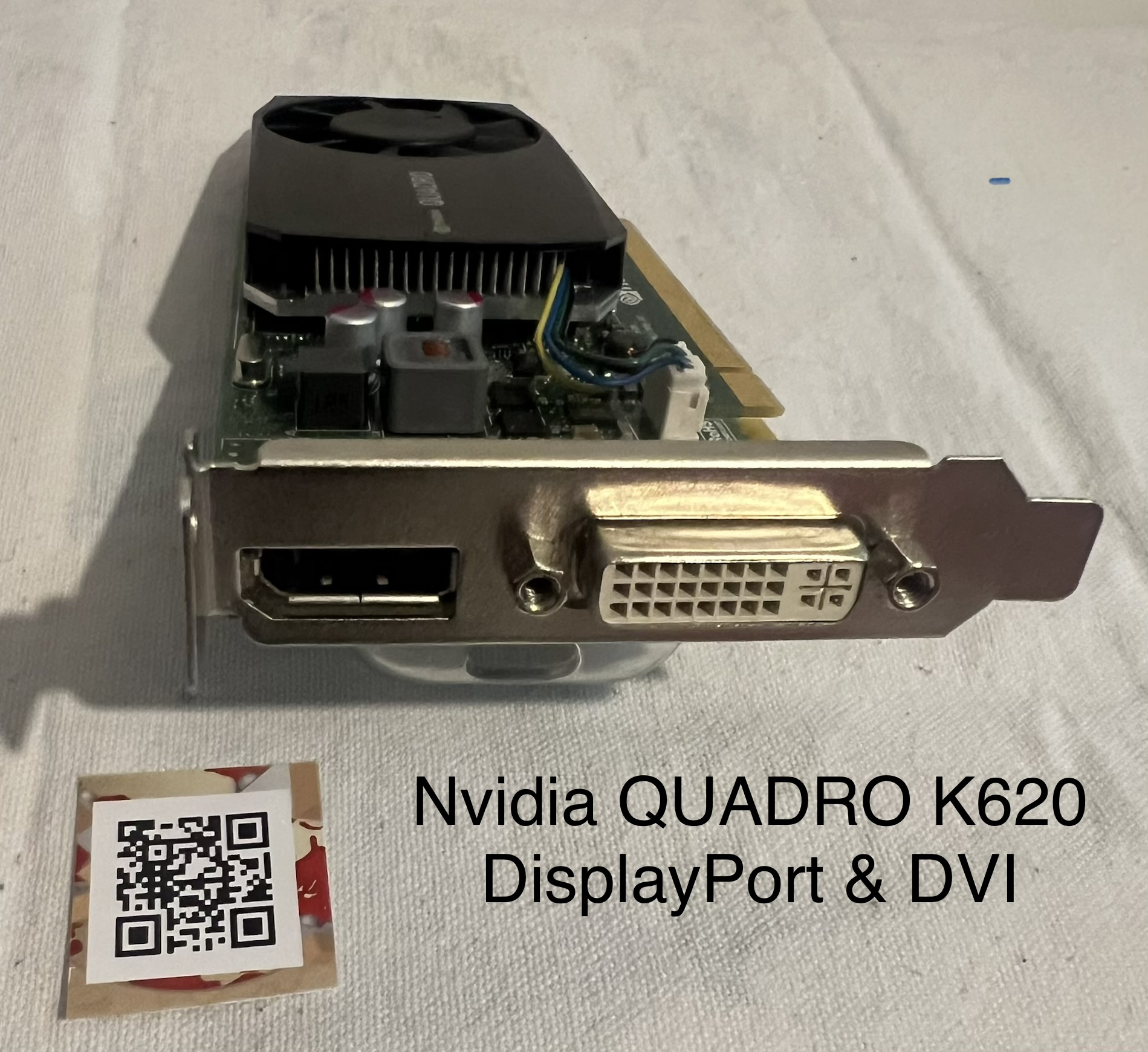 Nvidia Quadro K620 2GB DDR3 Graphics Card - DVI and DisplayPort Nvidia Quadro K620 2GB DDR3 Graphics Card - DVI and DisplayPort