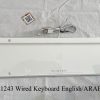  Genuine Apple Keyboard A1243 - USB Wired - Engllish UK / Arabic Layout